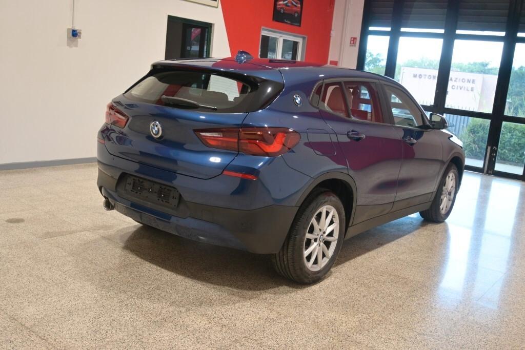 BMW X2 16D 115CV 6M. S-DRIVE BUSINESS ADVANTAGE ( FARI LED - PELLE - CRUISE - HEAD-UP DISPLAY - CARPLAY - NAVI - PARK ASSISTANT )