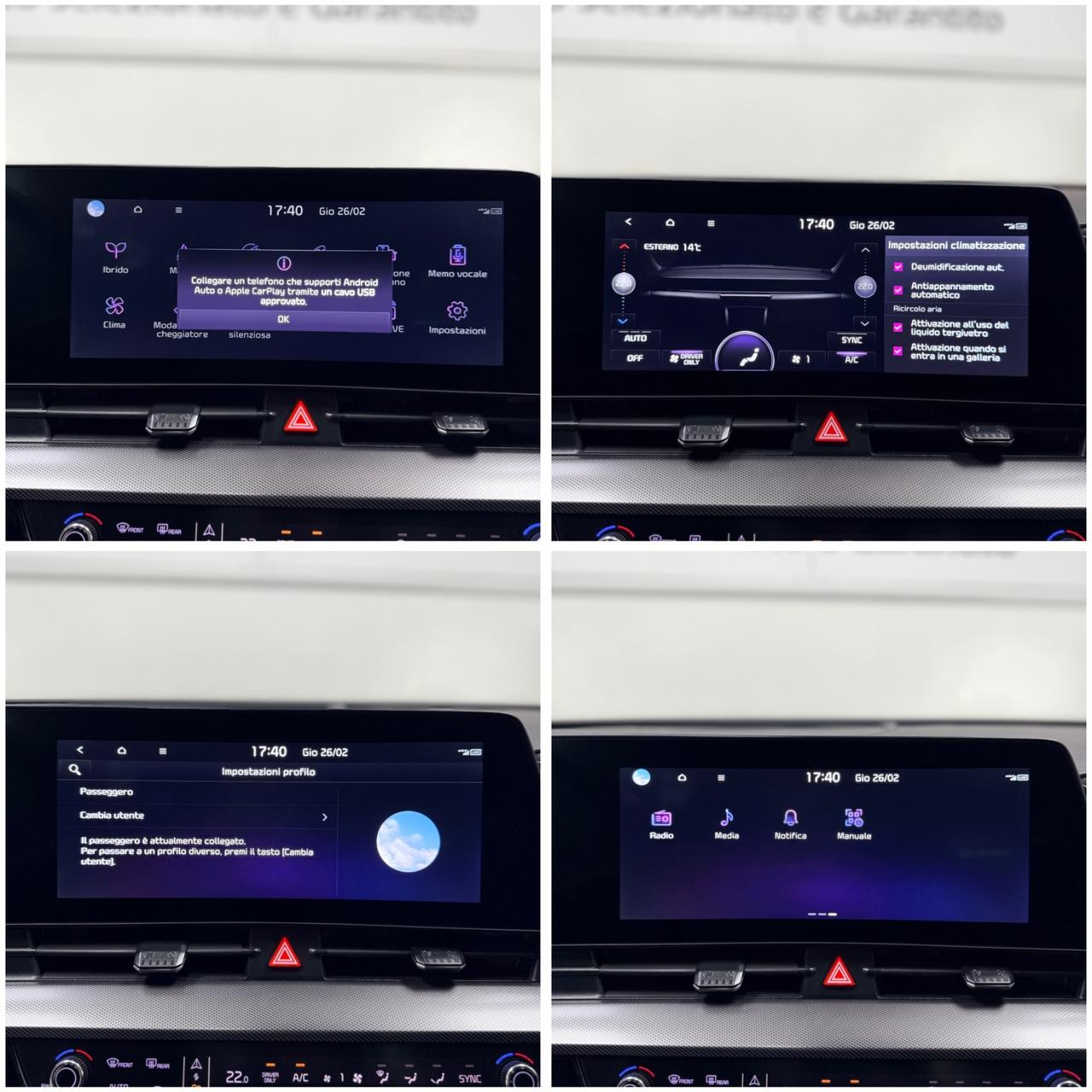 Kia Sportage 1.6 TGDi 180CV HEV AT Style 11/2023 GARANZIA E TAGLIANDI UFFICIALI