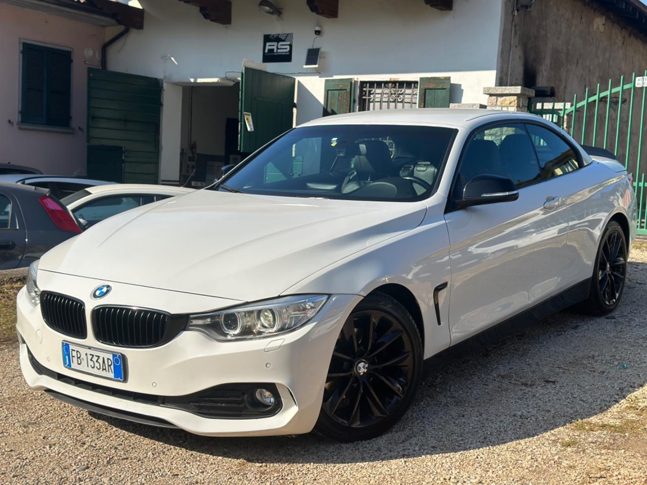 Bmw 420d CABRIO PELLE NAVIPRO KMCERT GARANZ