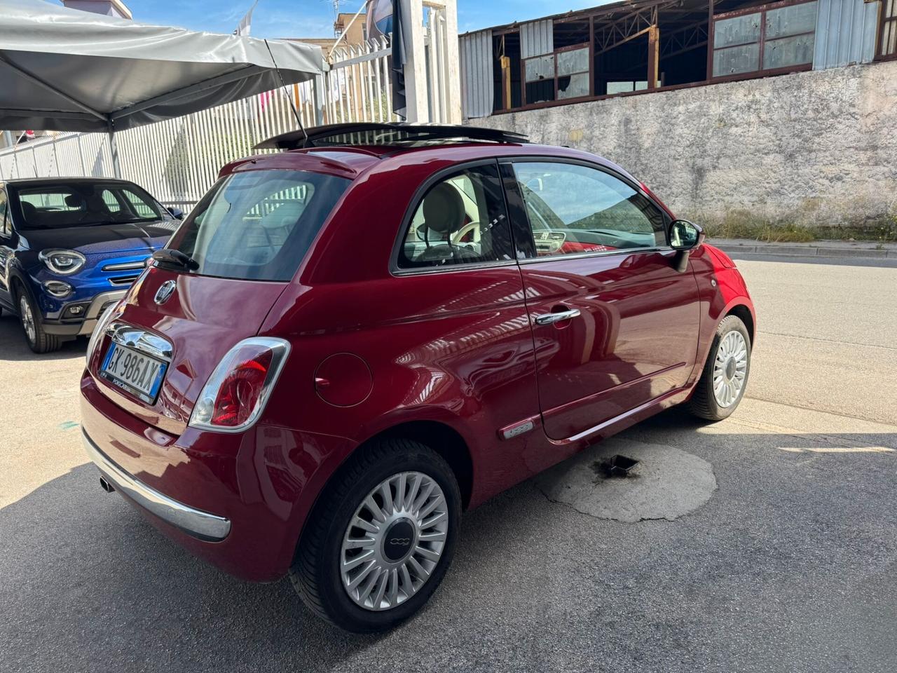 FIAT 500 1.2 69CV LOUNGE 2010 TETTO