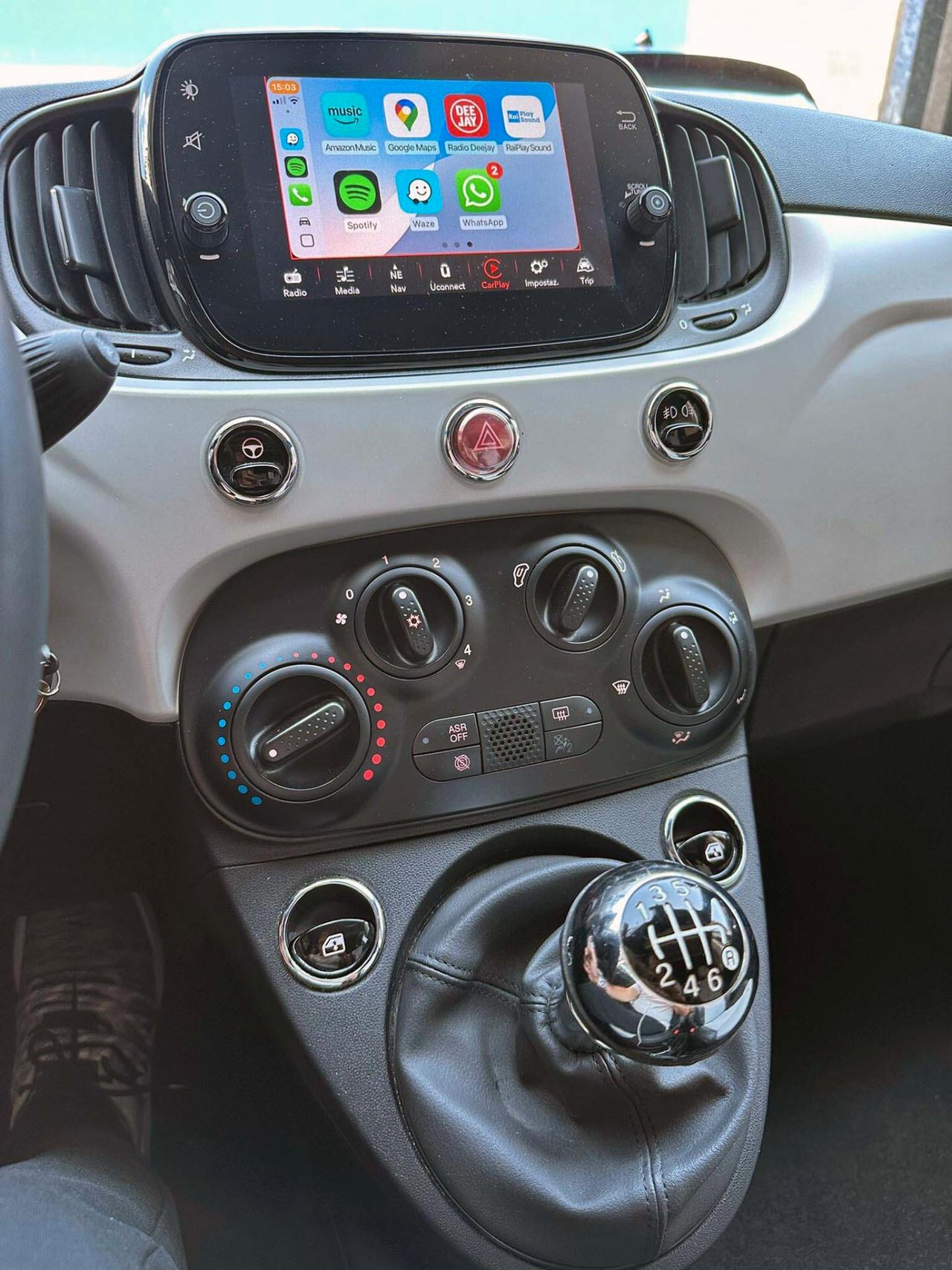 Fiat 500 1.0 Hybrid Star Unico Proprietario Navigatore e sensori