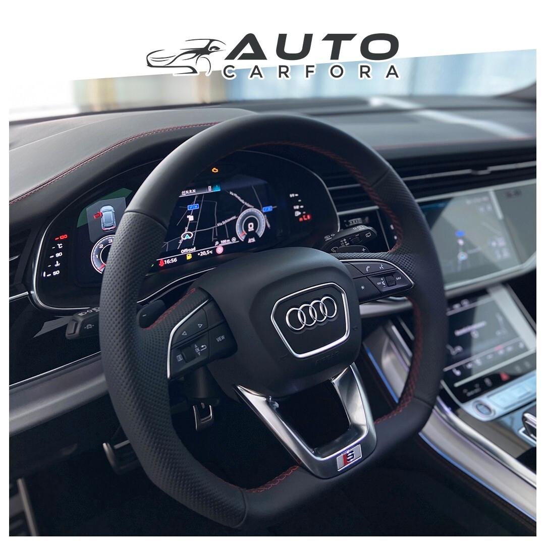 Audi Q8 50 TDI 286 CV blak line R23/TETTO/CUCUTURE IN ROSSO