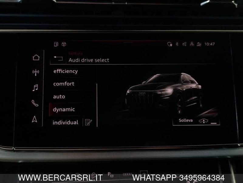 Audi Q8 55 TFSI quattro tiptronic Sport*S-LINE*TETTO*VIRTUAL COCKPIT PLUS*TELECAMERA 360*