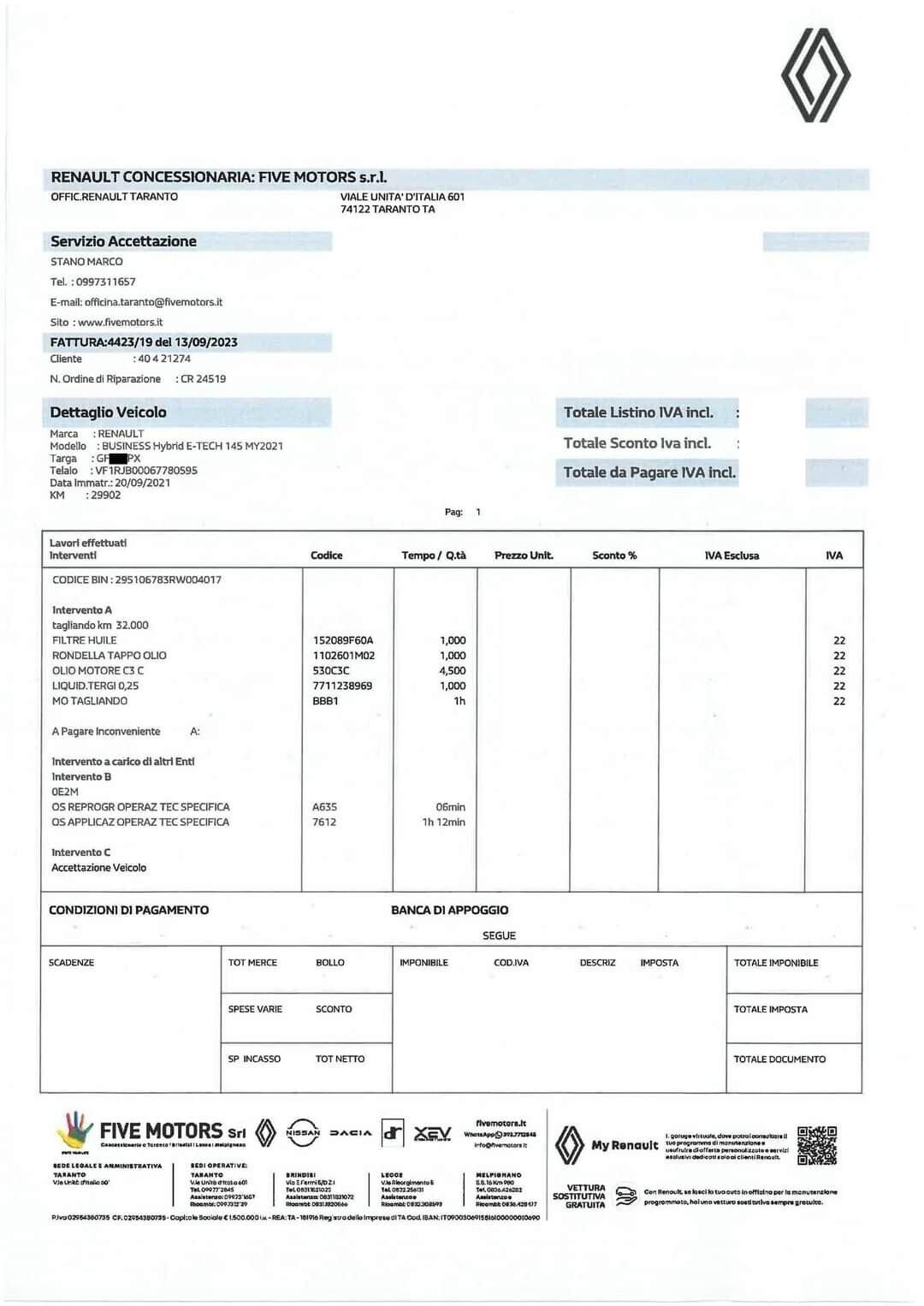 Renault Captur Full Hybrid E-Tech 145 CV Zen