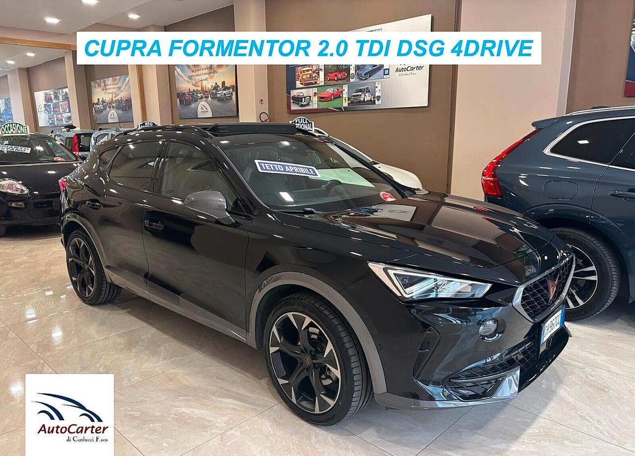 Cupra Formentor 2.0 TDI 150CV 4 DRIVE**come nuova**
