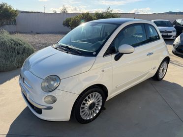 Fiat 500 1.2 benzina Lounge 2010