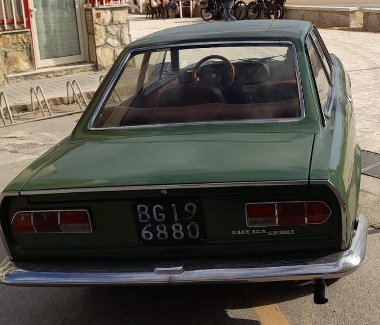 Fiat 124 Coupe sport preparazione FACETTI