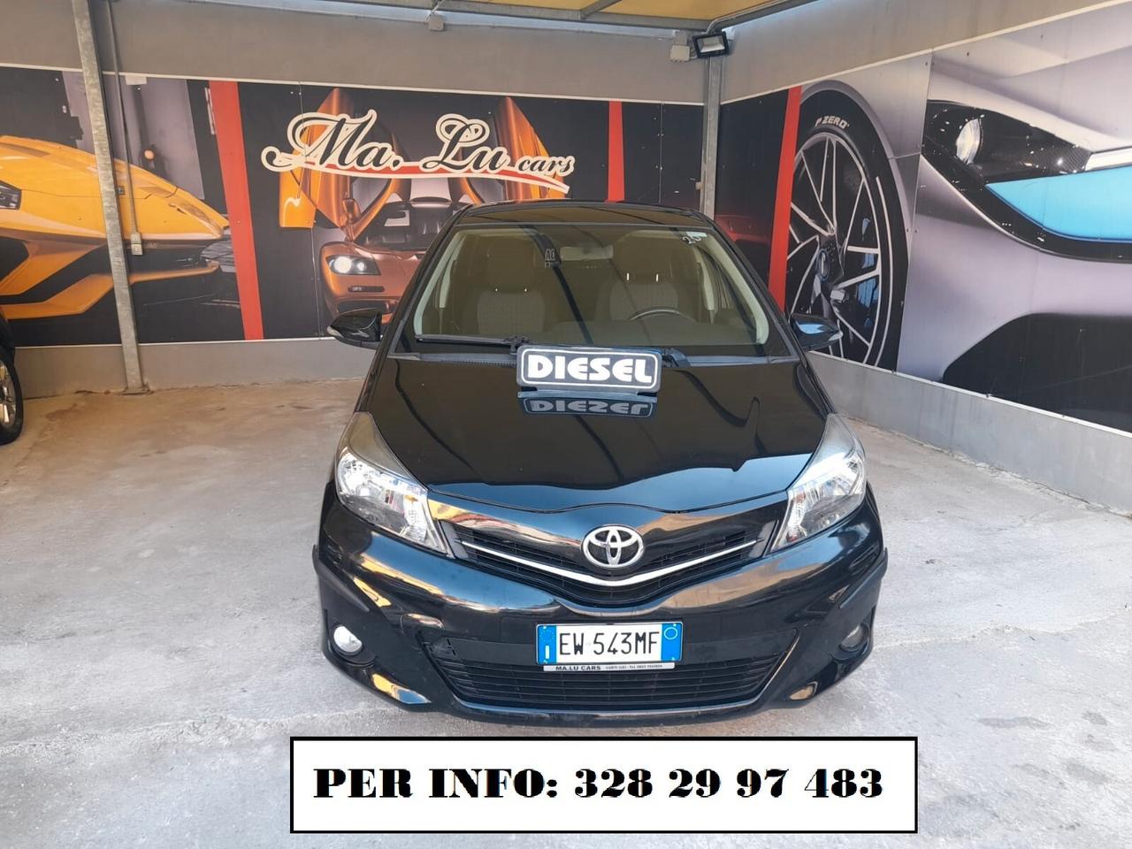 Toyota Yaris 1.4cc diesel 12 mesi garanzia-2014