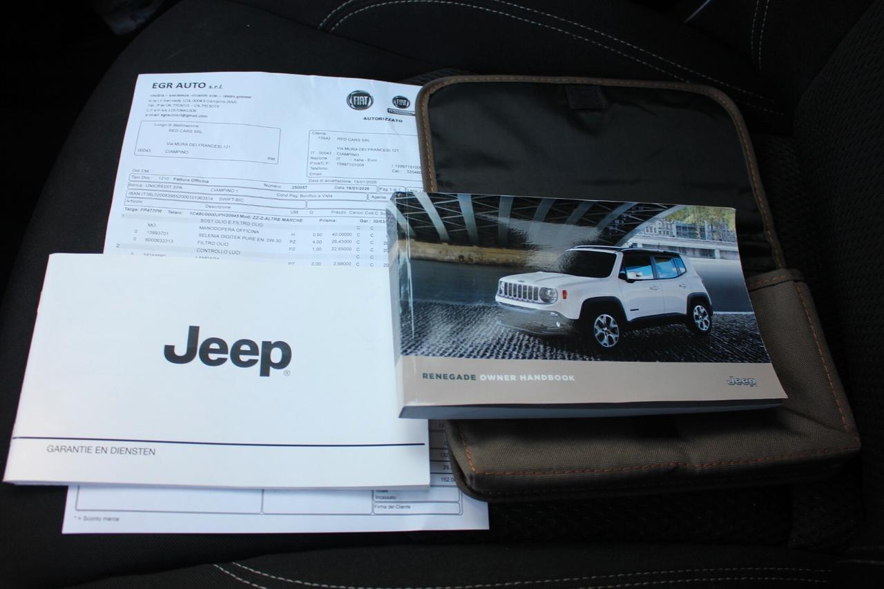 RENEGADE 1.4- 140cv*PREZZO VERO* LIMITED -KM CERTI - GARANZIA 12 MESI