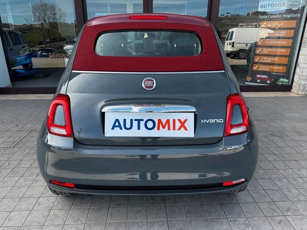 Fiat 500C Cabrio 1.0 Hybrid Connect 70cv