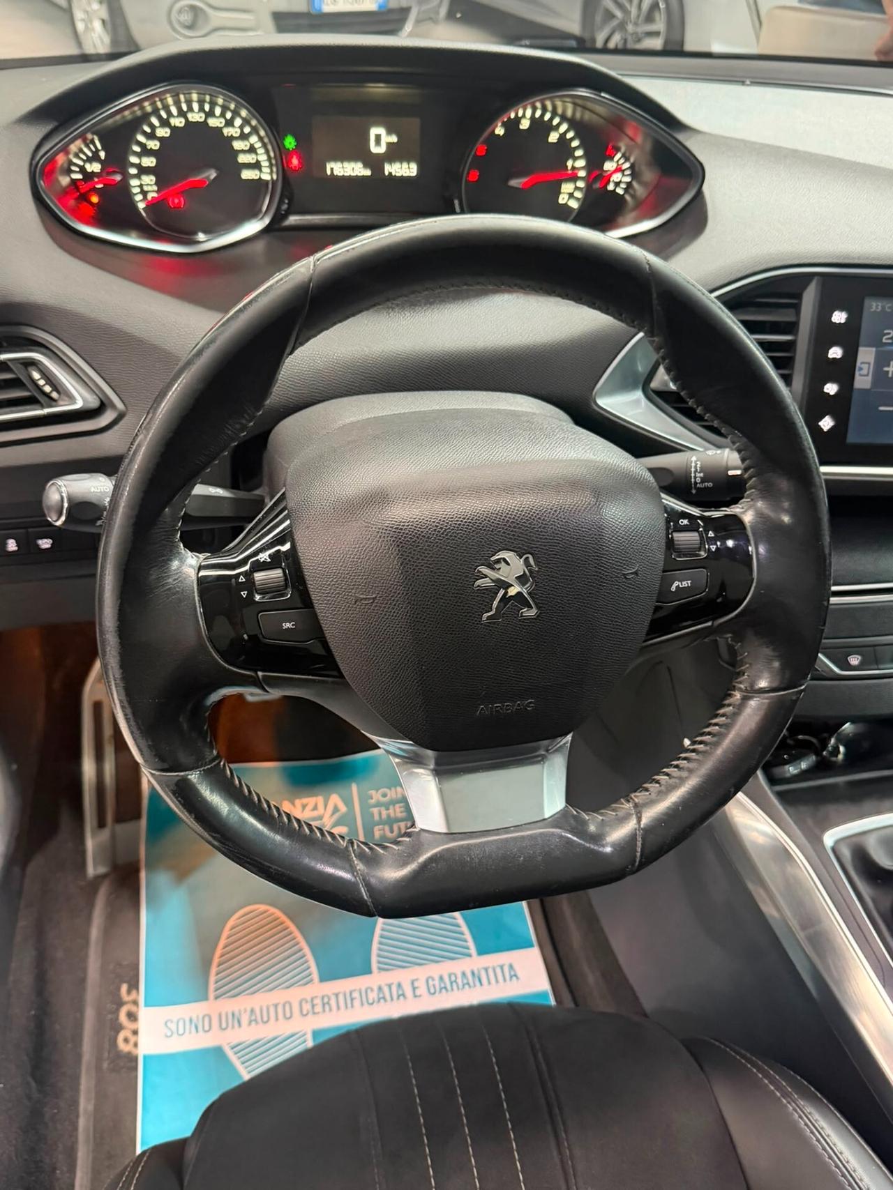 Peugeot 308 Tetto+Pelle+Led+Navigatore
