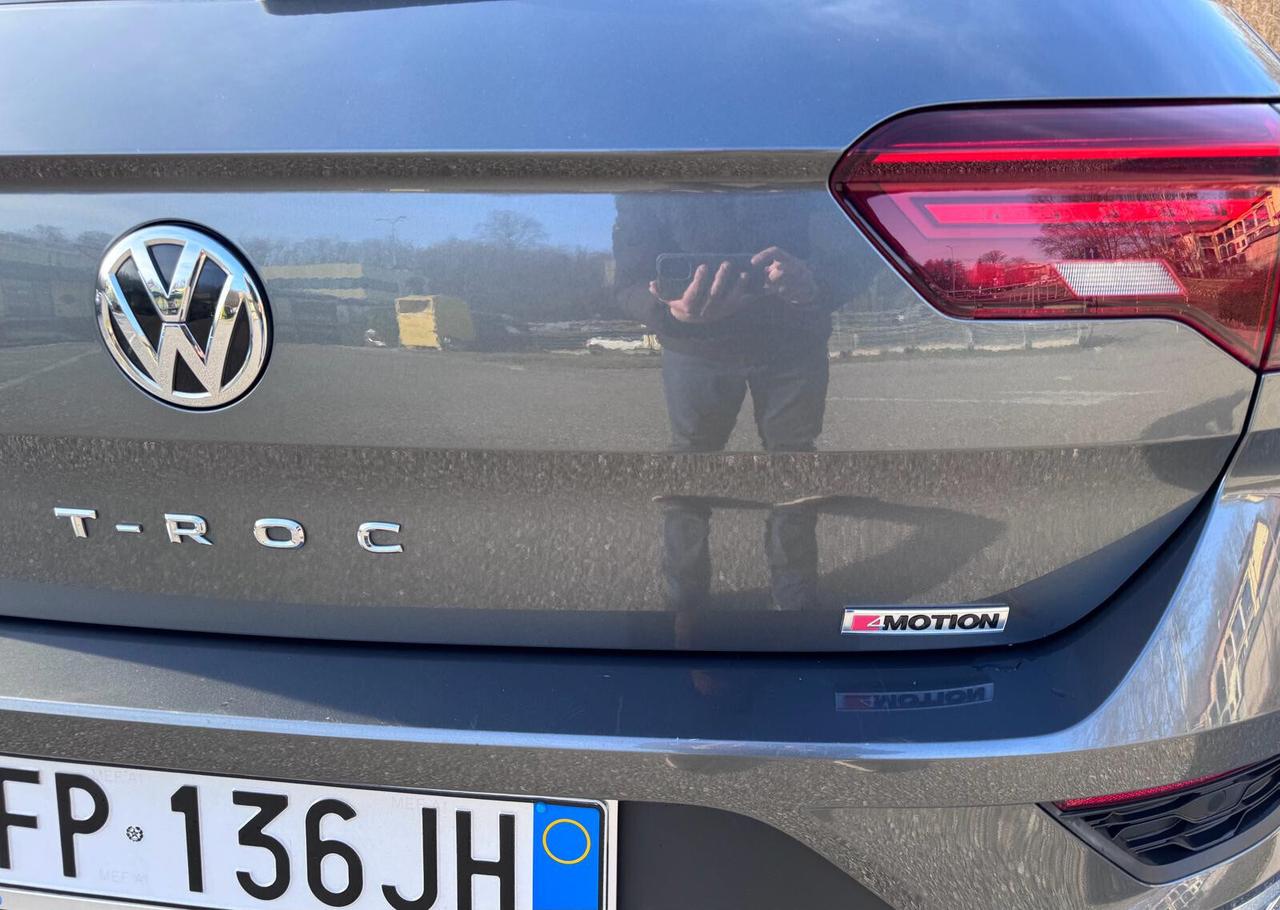 Volkswagen T-Roc 2.0 TDI 4MOTION Advanced FULL OPTIONAL MANUALE