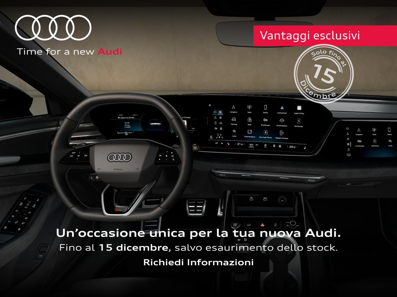 Audi A6 avant 2.0 tdi mhev + s line edition quattro s-tronic