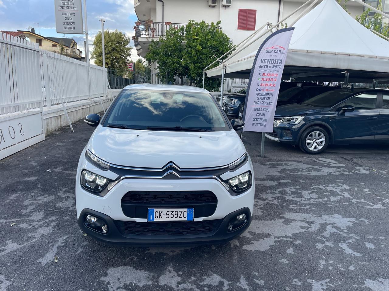 Citroen C3 BlueHDi 100 S&S Feel Pack KM 80.000CERTIFICATI!!!