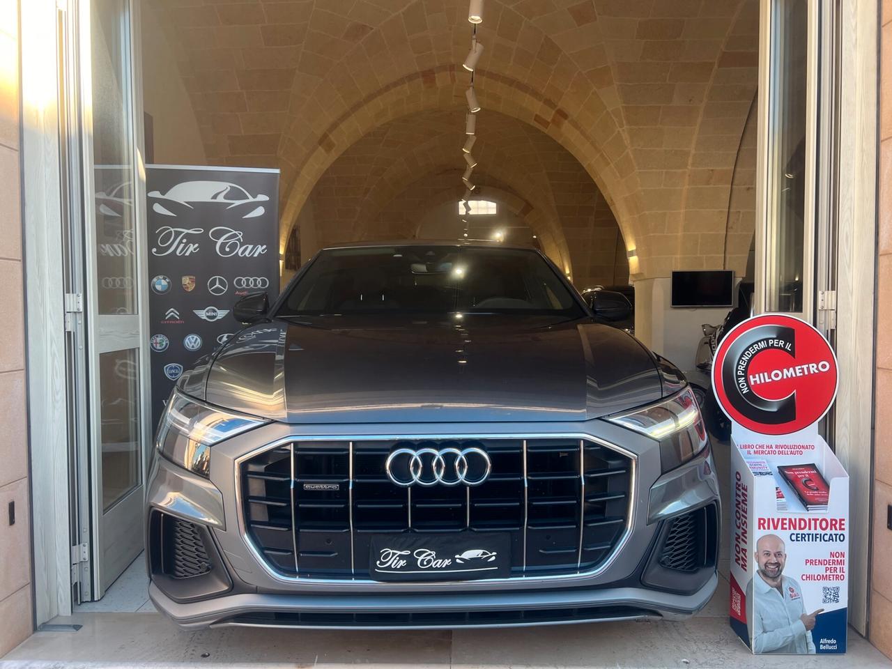 AUDI Q8 50 3.0 TDI MHEV S-LINE 286CV ALCANTARA NAVI CAM QUATTRO ANNO 2019