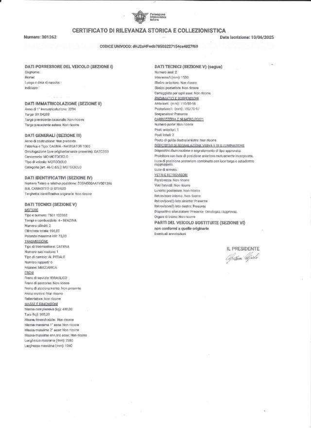 CAGIVA Navigator 1000 Enduro