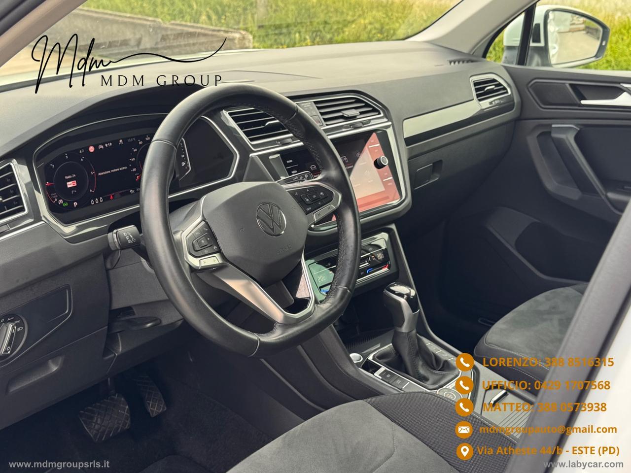 VOLKSWAGEN Tiguan 2.0 TDI 200CV SCR DSG 4MOT. Eleg. IVA ESPOSTA