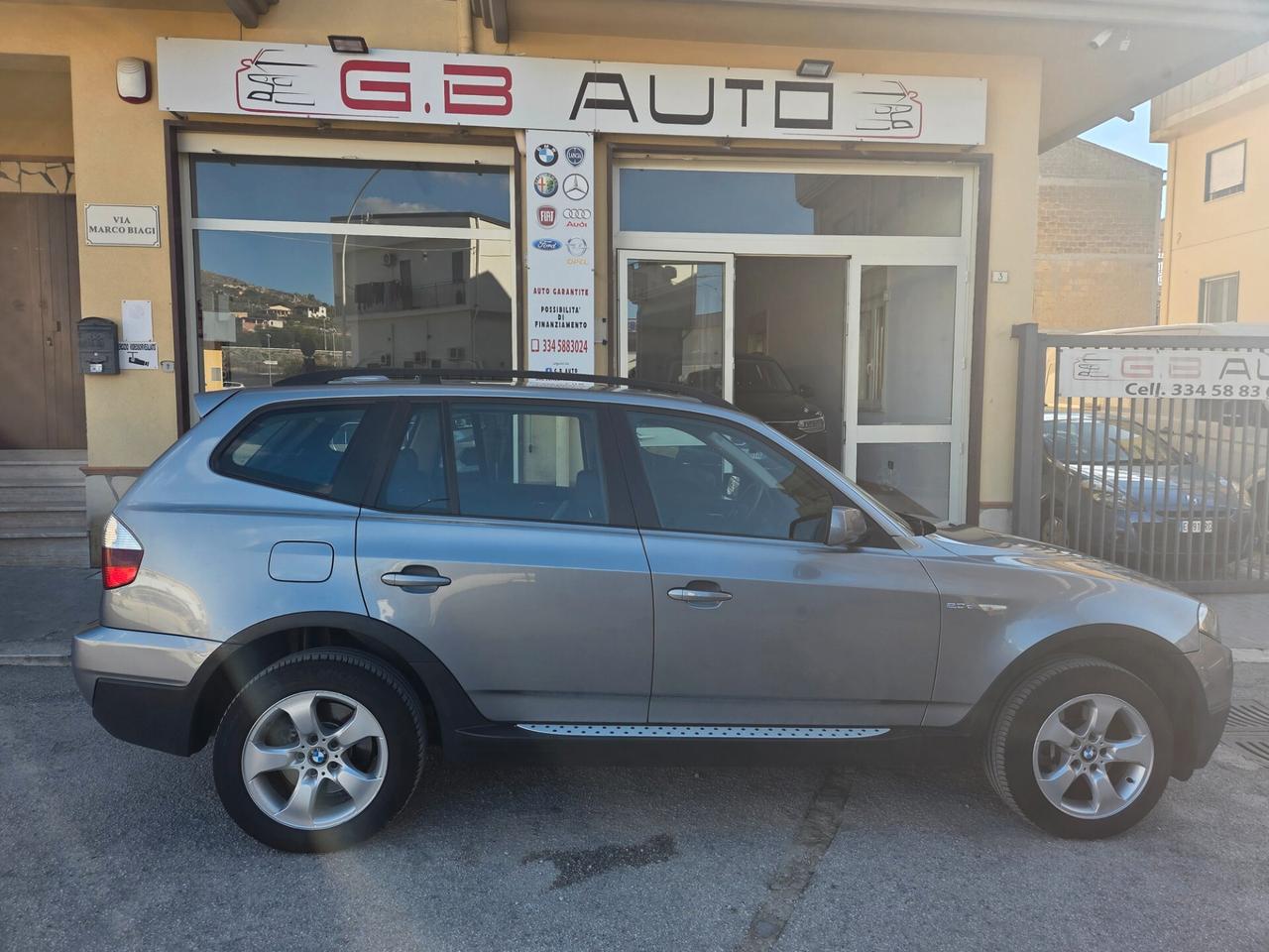 BMW X3 2.0 177 CV MOLTO BELLA KM 130000 CERTIFICATI