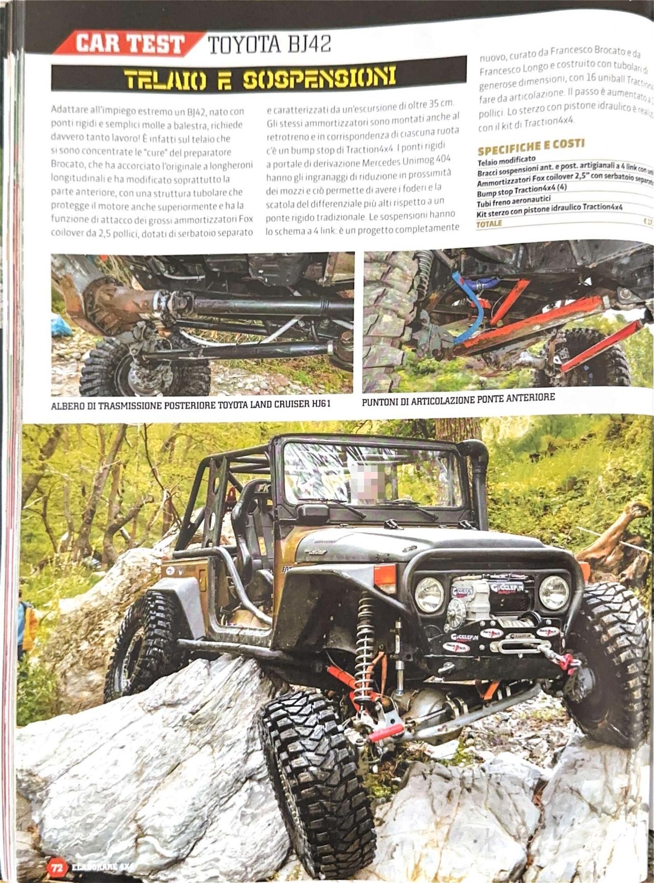 Toyota Land Cruiser BJ 42 Prototipo
