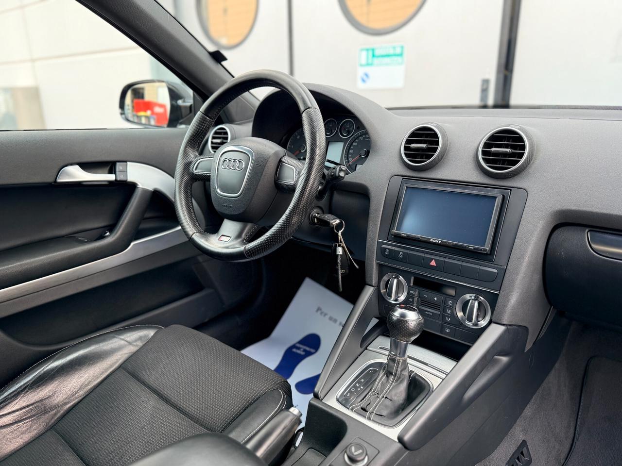 Audi A3 2.0 TDI 140CV S-LINE DOPPIO BLACK EDITION