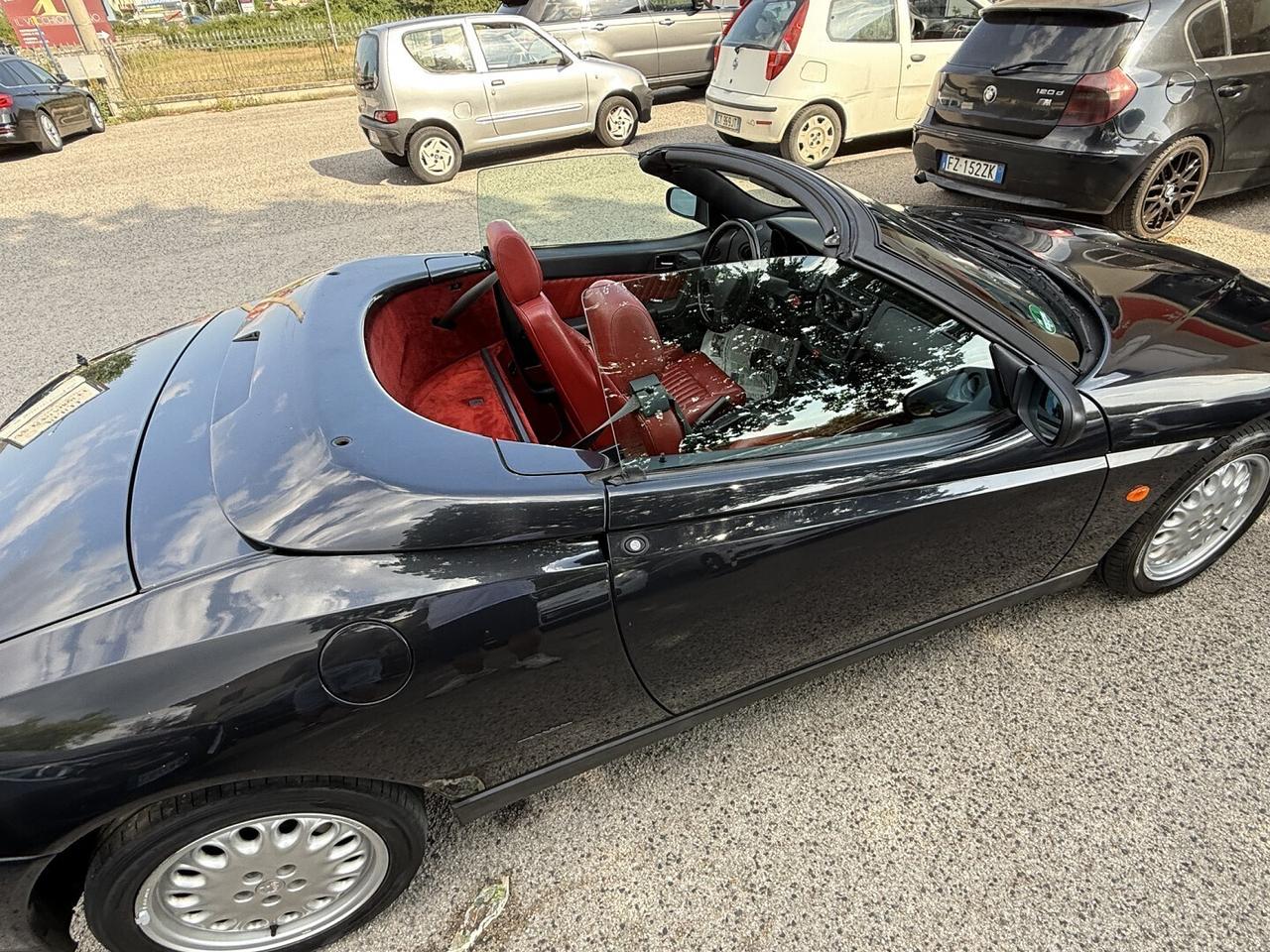 ALFAROMEO GTV SPIDER 2.0 INTERNI IN PELLE ROSSA