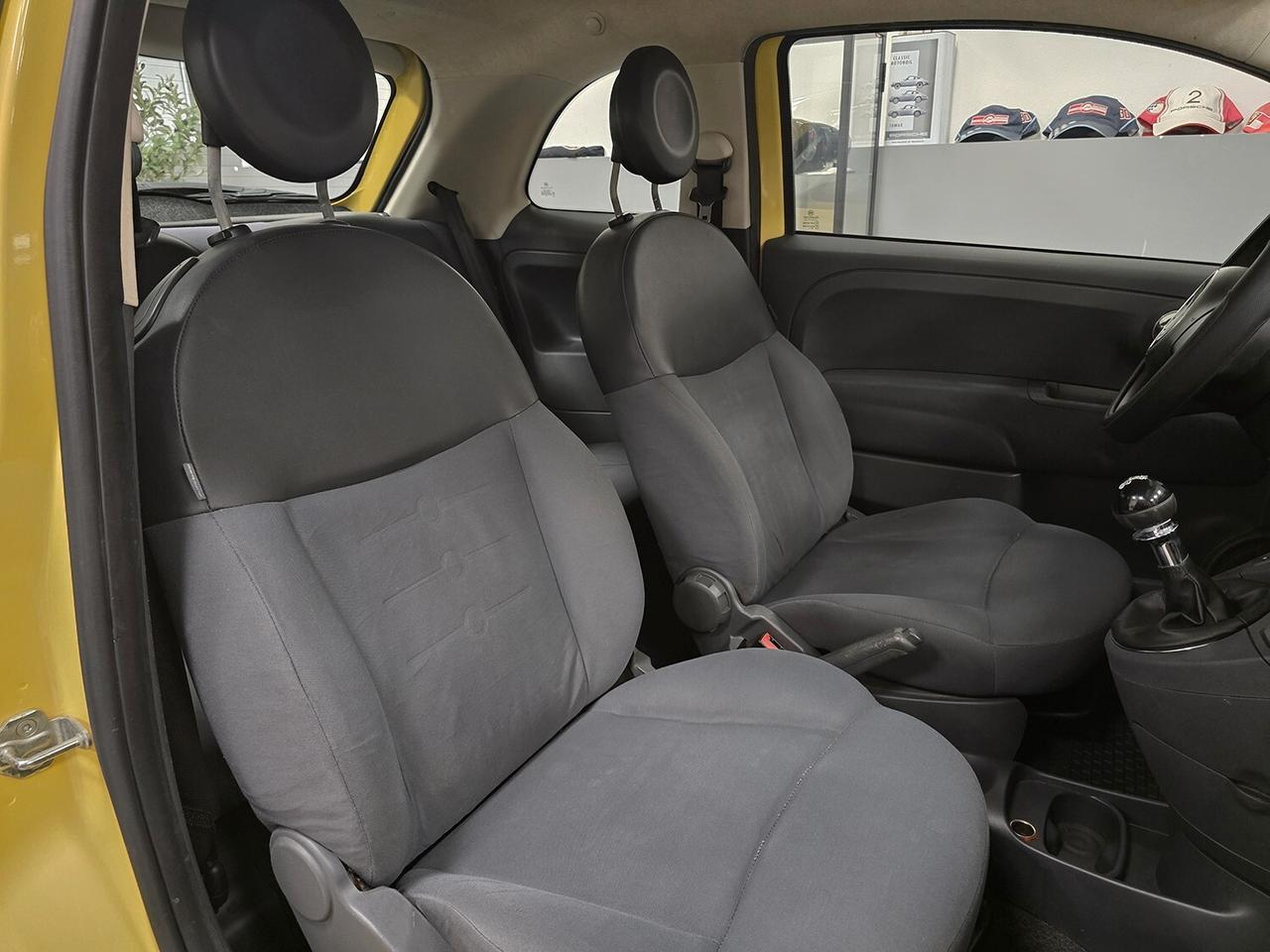 FIAT 500 1.2 POP 69CV GIALLO SOLE! SOLO 79000KM! GAR12MESI!