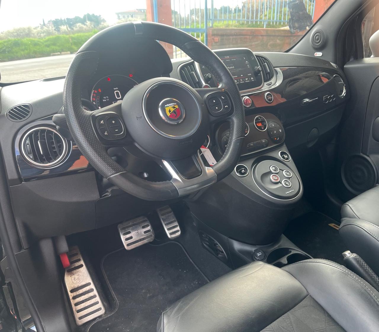 Abarth 595 1.4 T-Jet 165 CV Scorpioneoro-km65000-