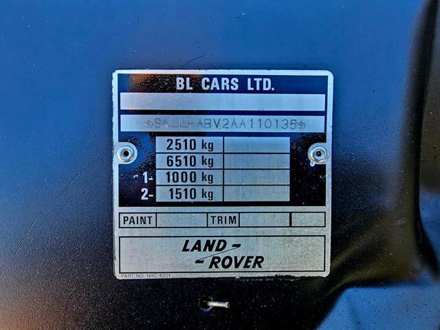 LAND ROVER Range Rover classic 3500 v8