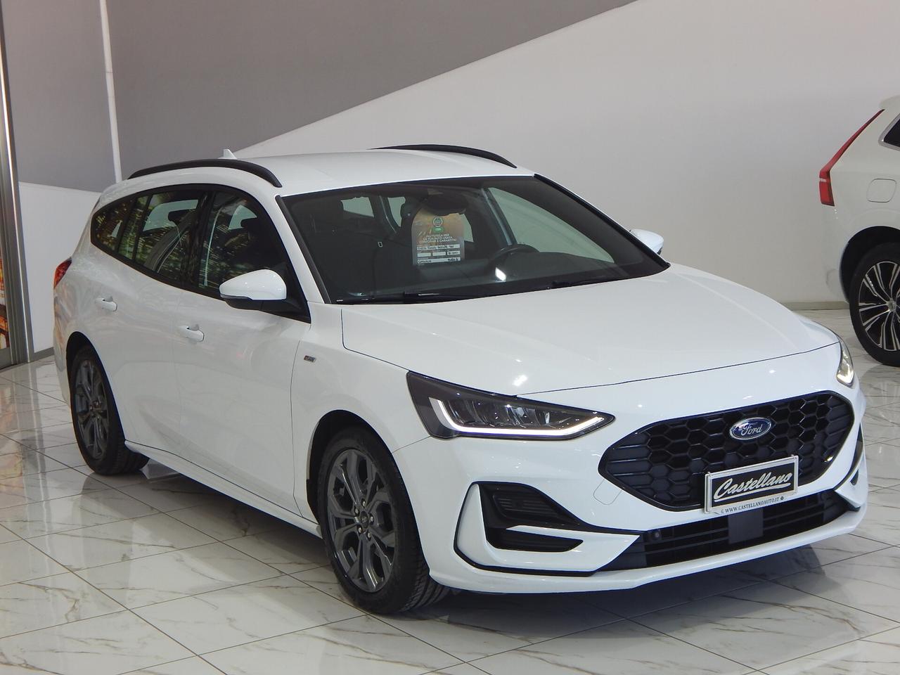 Ford Focus SW 1.5 ecoblue ST-Line 120cv Aut. NAVI-CARPLAY-PARK-LED