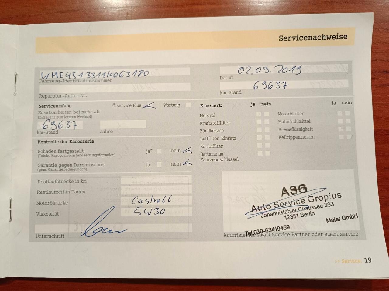 Smart ForTwo 1.0 71cv Passion British Green