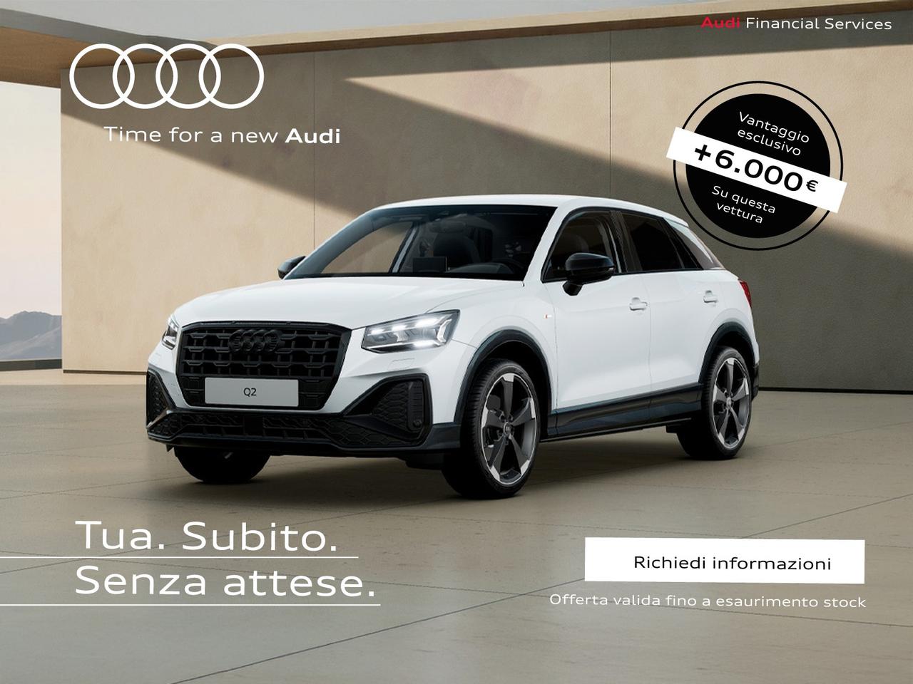 Audi Q2 35 2.0 tdi identity black s-tronic