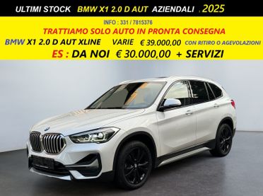 BMW X1 2.0 D AUT XDRIVE XLINE AZIENDALE