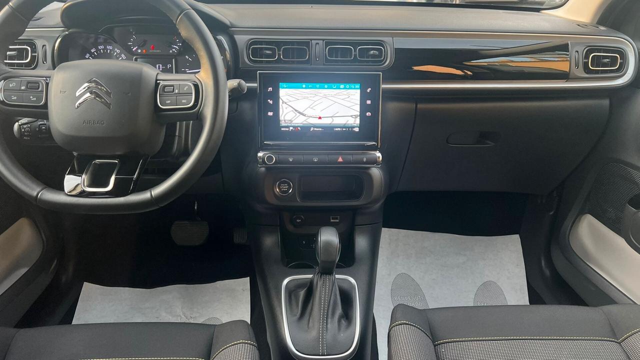 Citroen C3 PureTech 110 S&S EAT6 Max KM 21.295 NERO