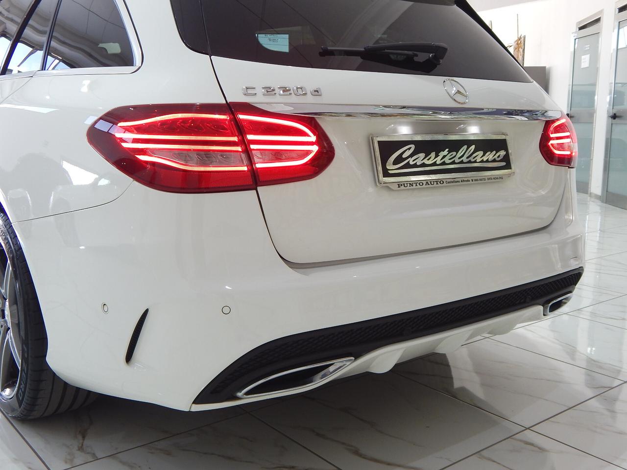 Mercedes-Benz C 220 d SW Premium Aut. TETTO-NAVI-PELLE-PARK-LED