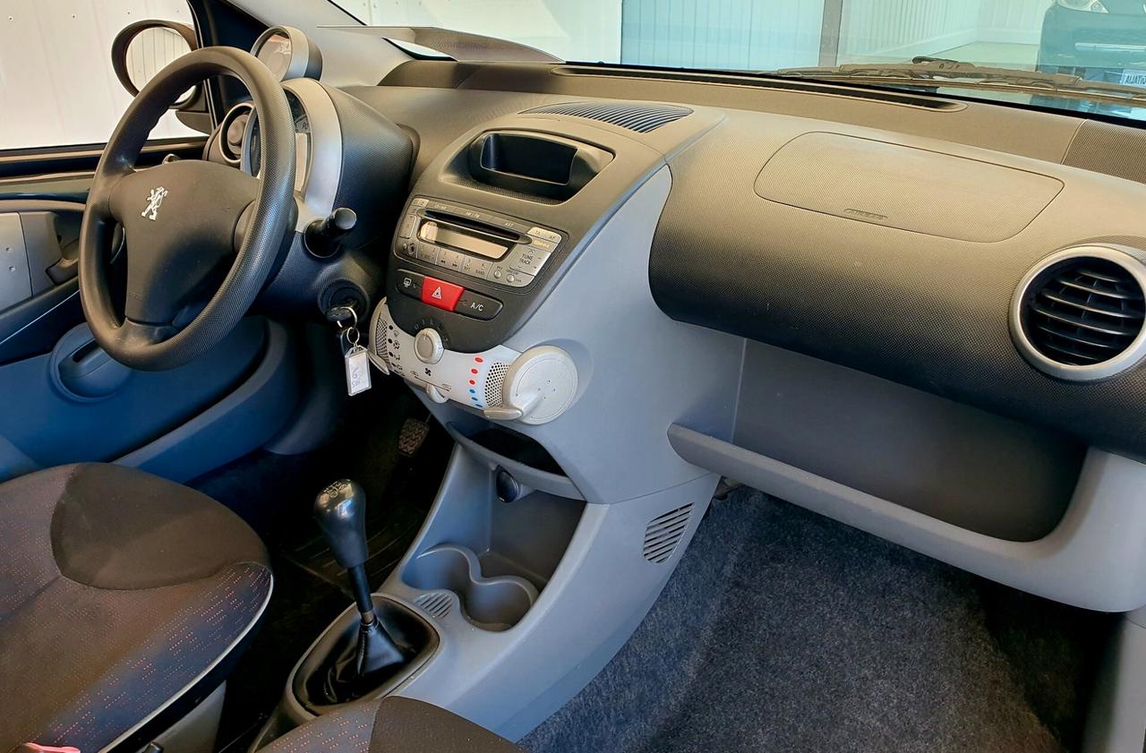 Peugeot 107 1.0 BENZ - 5 PORTE - 2009 - KM. 174.000