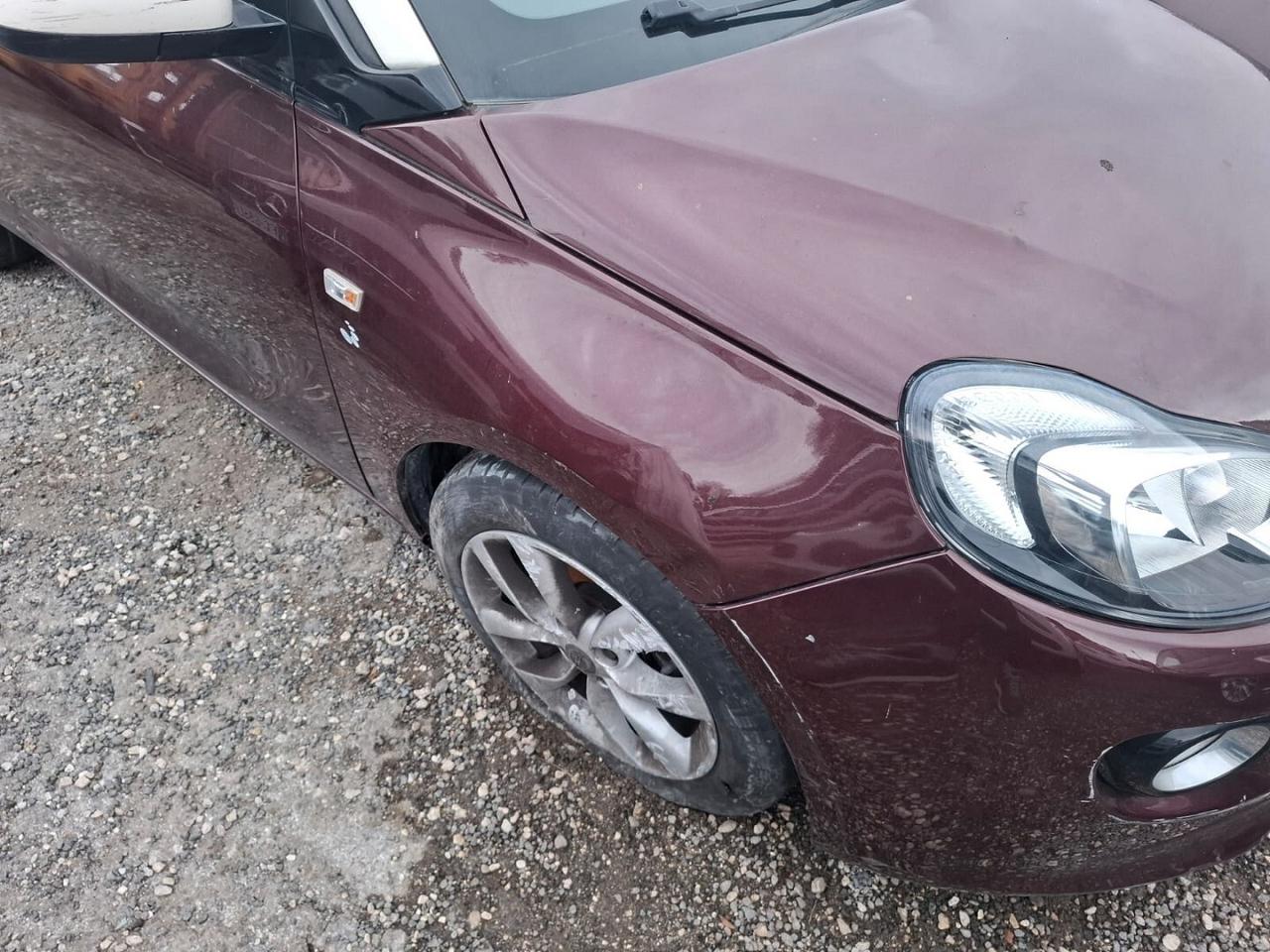 OPEL ADAM 1.2 BENZINA SINISTRATA 2018