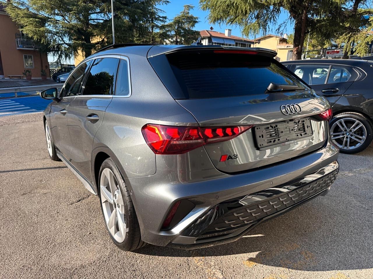 Audi A3 SPORTBACK 35 TDI S tronic S LINE + PANORAMA + FARI MATRIX + CAMERA + R18