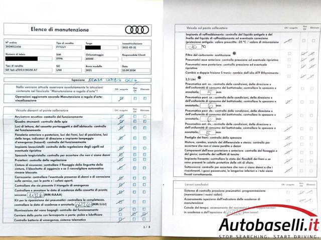 AUDI Q5 SPORTBACK 40 2.0TDI MHEV QUATTRO S-LINE