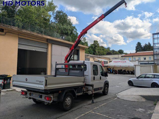 FIAT Ducato 35 2.3 MJT 130 CV maxi doppia cabina gru