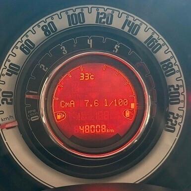 FIAT 500 HYBRID 1000 CV 70 Km 48.008 X NEOPATENTATI garanzia 12 mesi