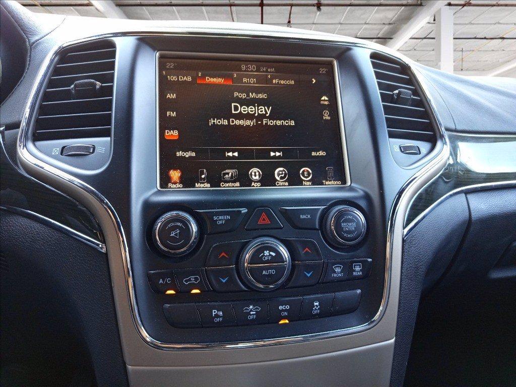 JEEP Grand Cherokee 3.0 crd (mjt II) V6 Overland 250cv auto del 2014