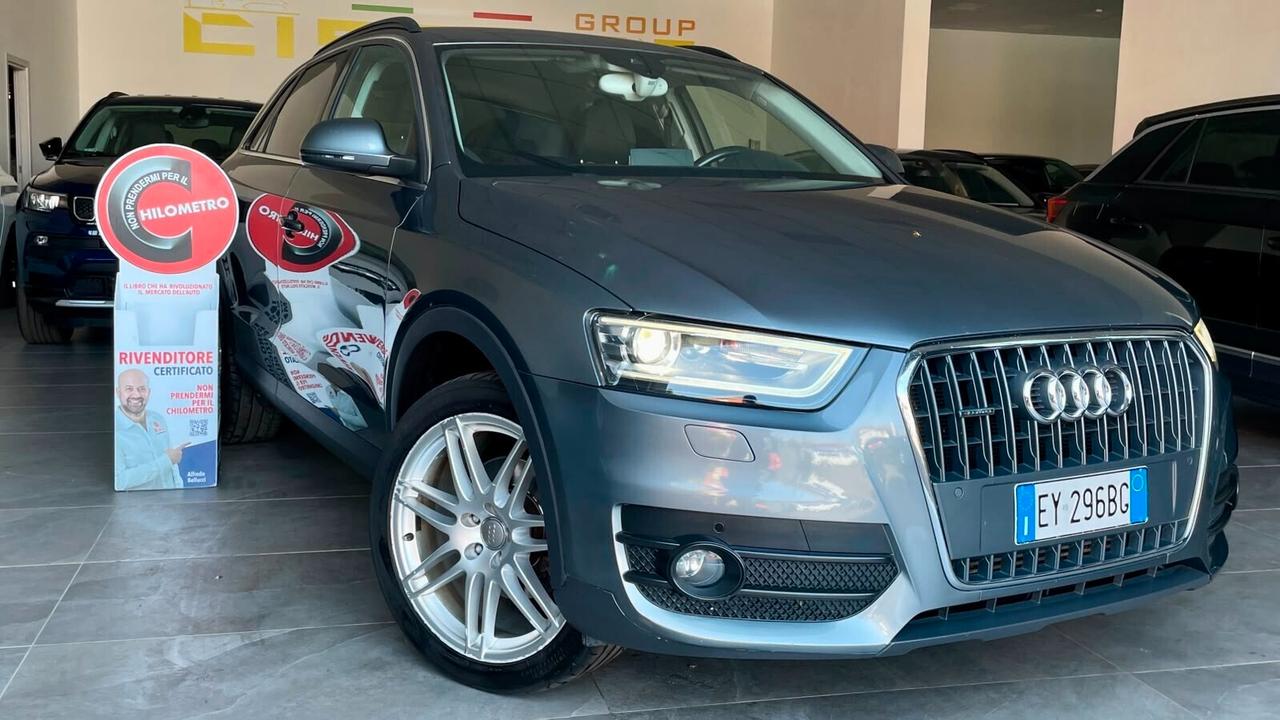 AUDI Q3 QUATTRO 2.0 BUSINESS PLUS S-TRONIC 177 CV - FULL LED