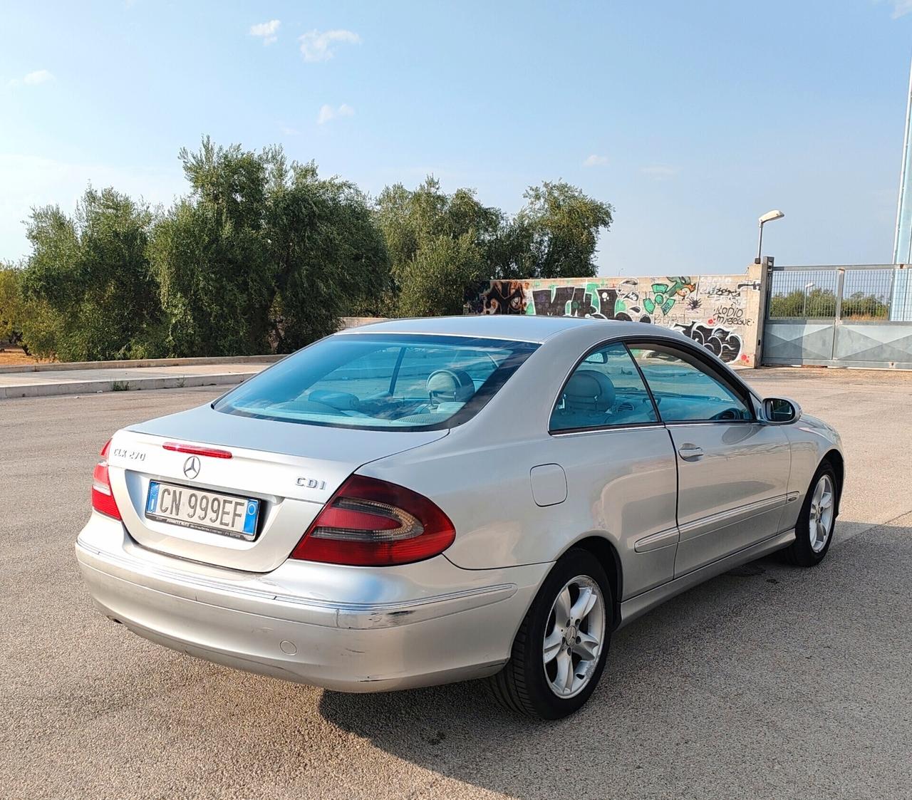 Mercedes-benz CLK 270 CDI cat Avantgarde cambio manuale UNIPROP Asi con Crs