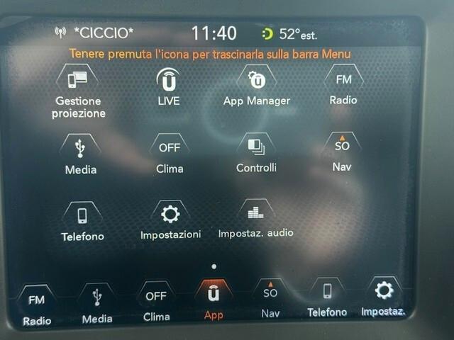 Jeep Renegade 1.6 Mjt 120 CV Limited PELLE TOT.- NAVI GRANDE