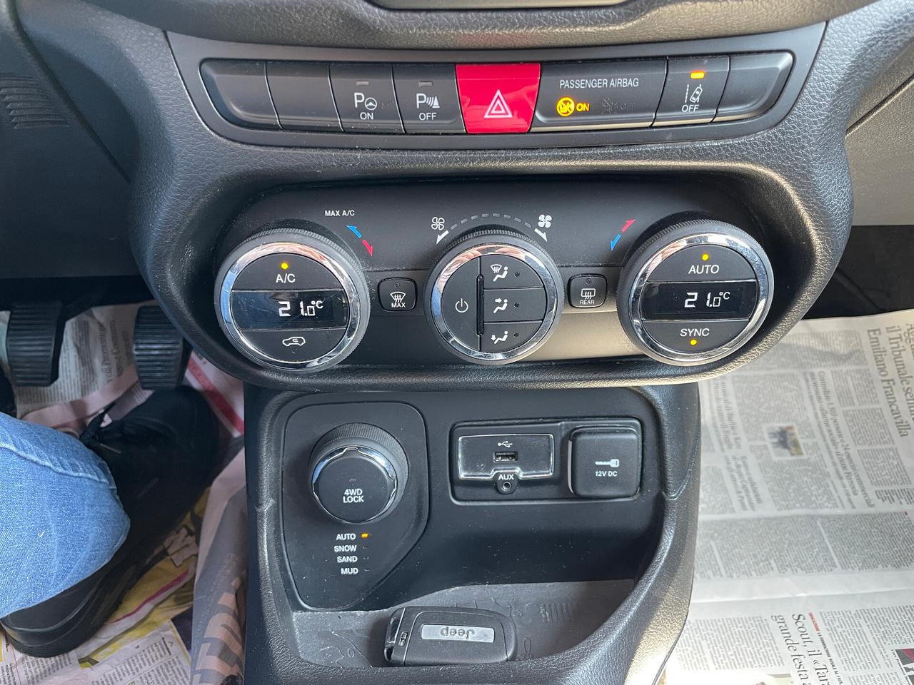 Jeep Renegade 2.0 Mjt 140CV 4WD Limited-NAVIGATORE-RETROCAMERA