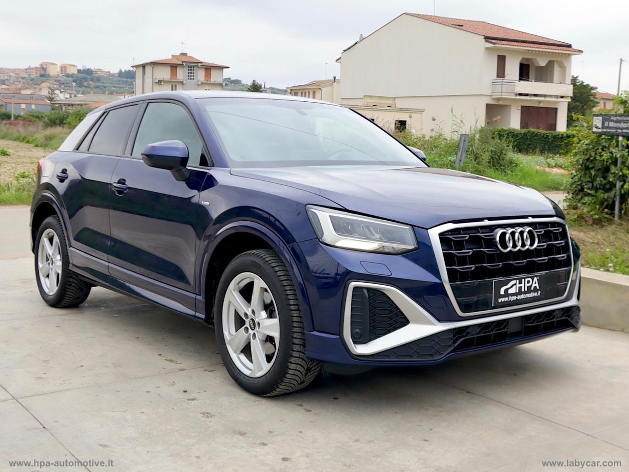 AUDI Q2 1.0TFSI 30 110CV S-line NAVI CARPLAY LED PELLE