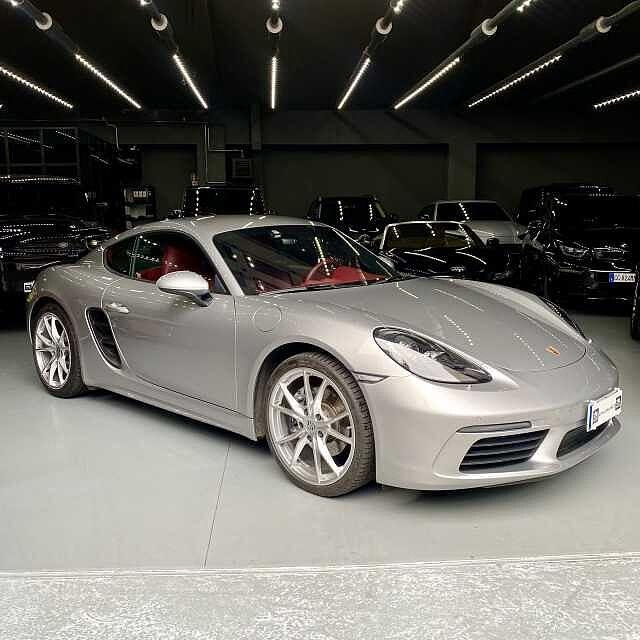 Porsche 718 Cayman 2.0 PELLE BORDEAUX UNIPROPRIETARIO PDK