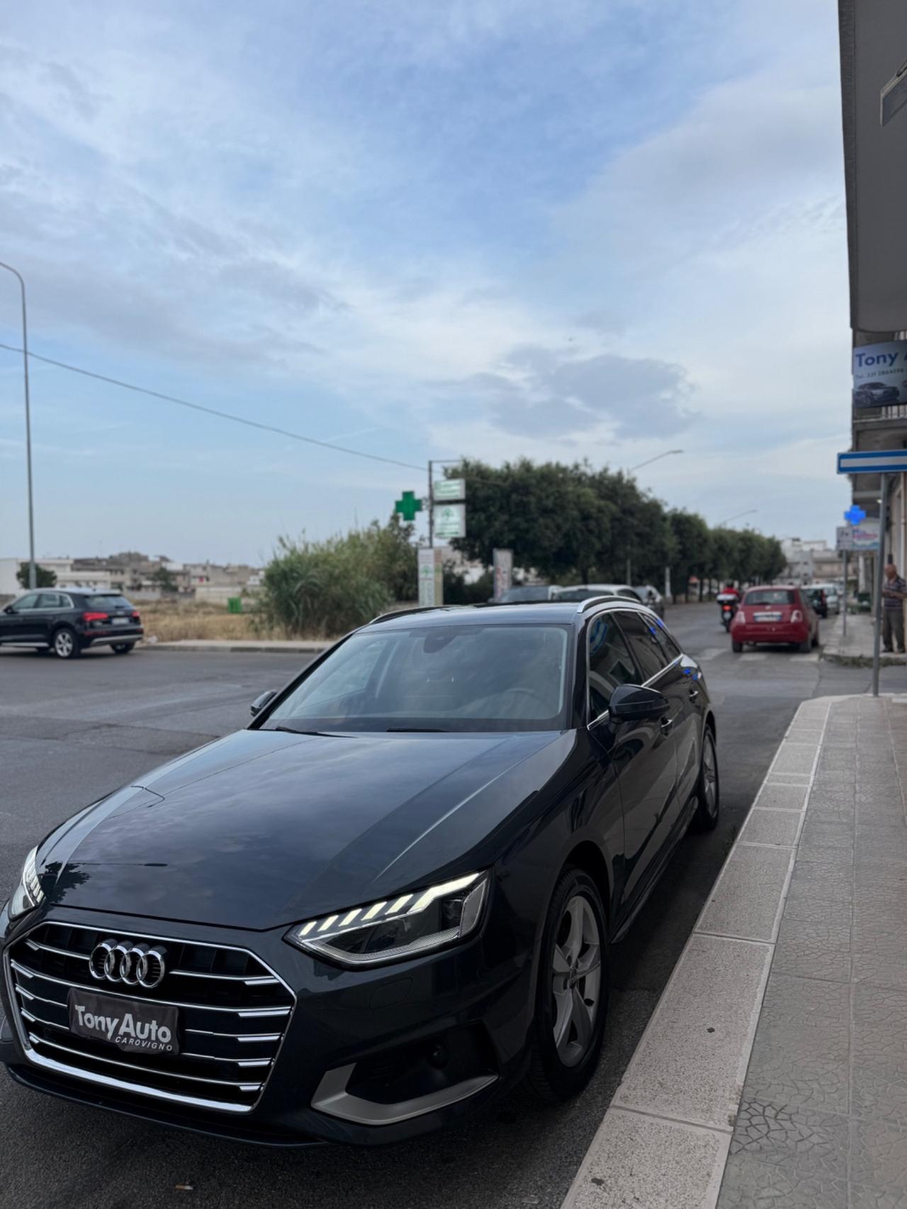 Audi A4 Avant 35 2.0 tdi mhev (DIESEL/ELETTRICA) s-tronic VIRTUALCOCKPIT,NAVIGATORE,FARO MATRIX