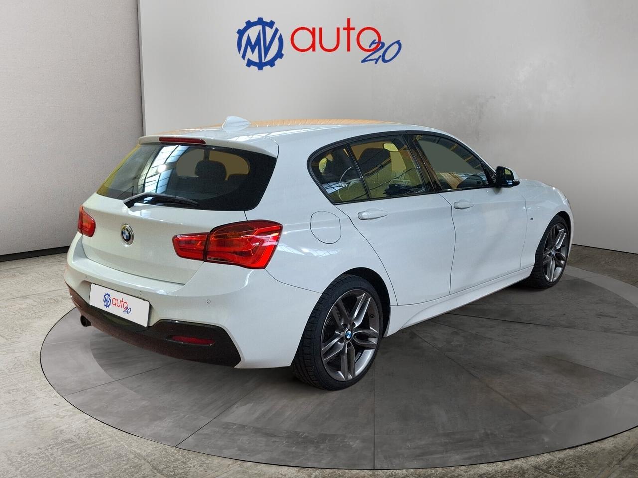 Bmw 114 114d 5p. Msport full optional bianco perla