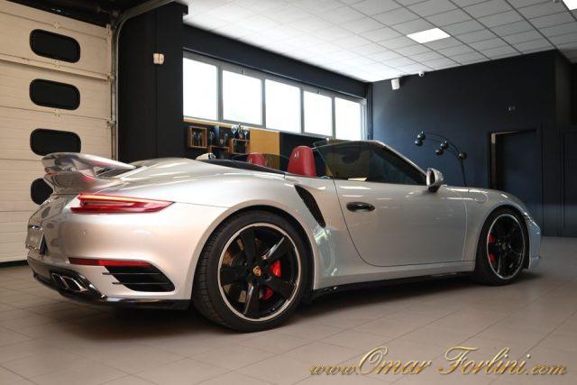 PORSCHE 911 991 3.8 TURBO CABRIO PDK 540CV PASM STRAFULL NUOVA